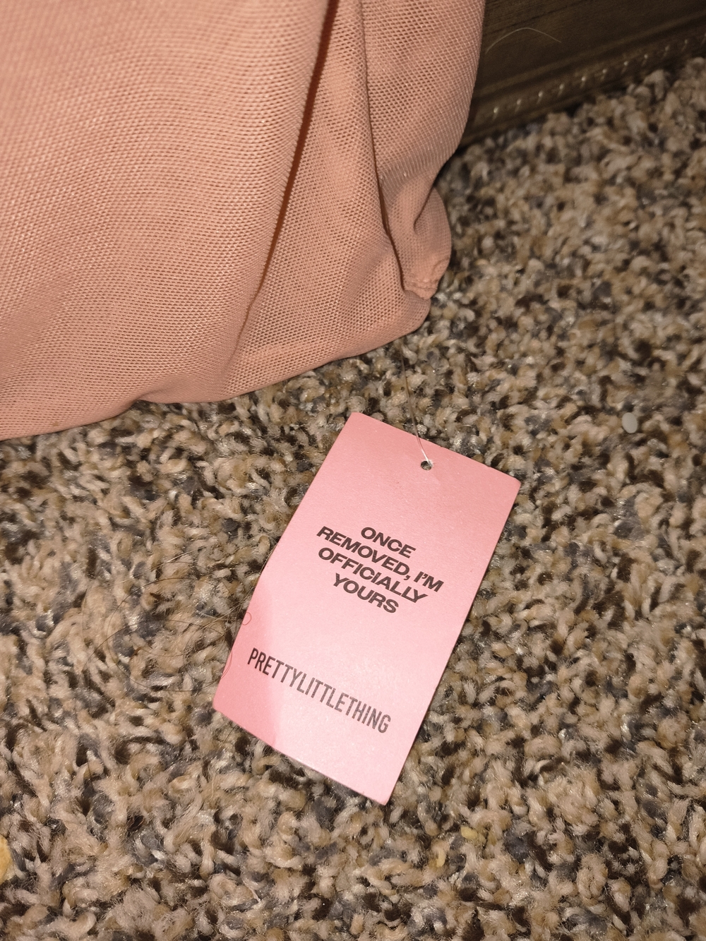 PRETTYLITTLETHING Shape Long Sleeve Corset Maxi Dress in Blush - Picture 7 of 8